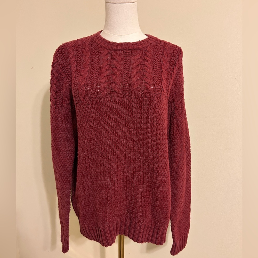 Goodfellow & Co Men’s Maroon Crew Neck Sweater